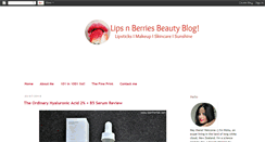 Desktop Screenshot of lipsnberries.com